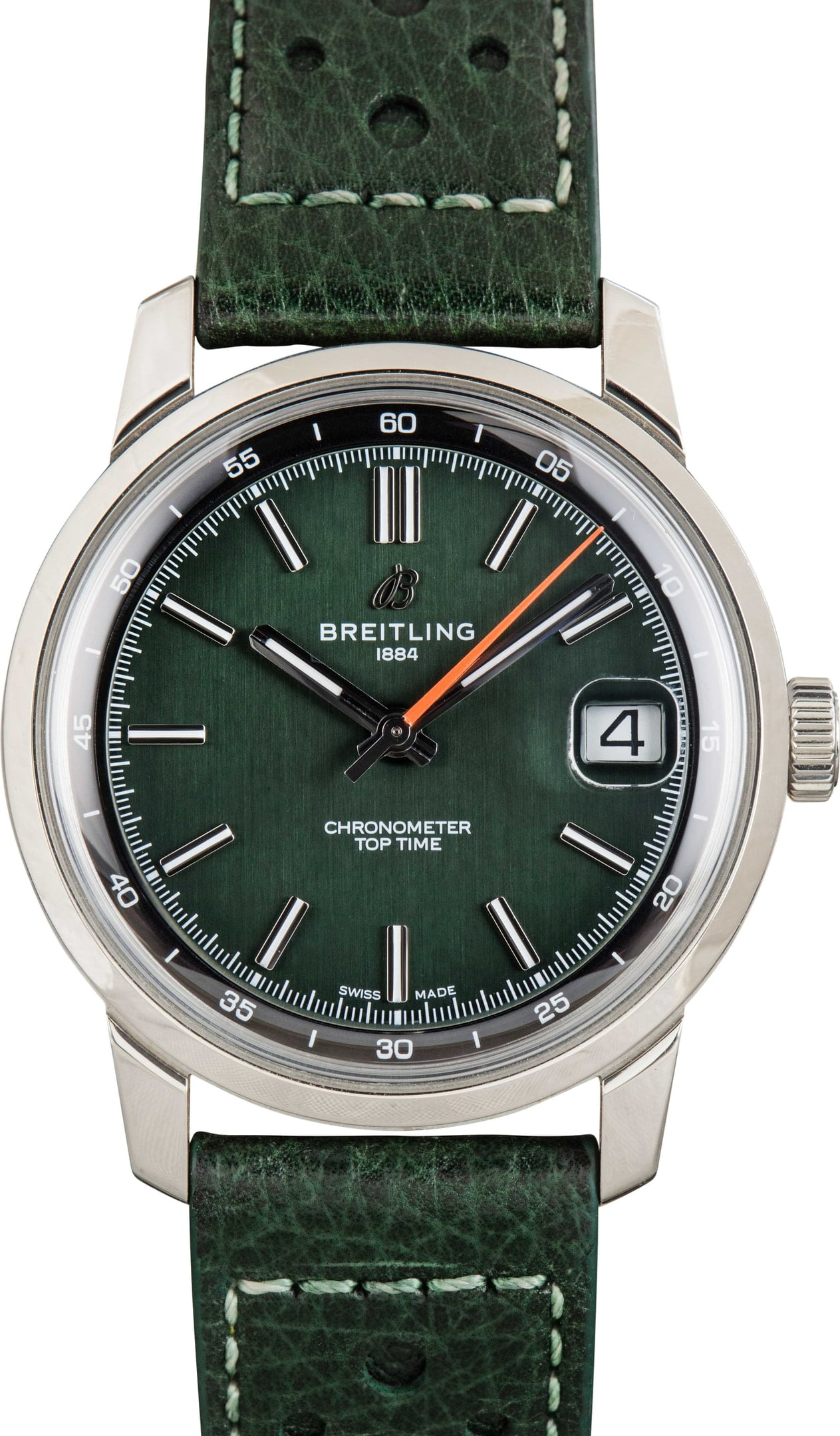 Pre-owned Breitling Top Time B31 Green Dial