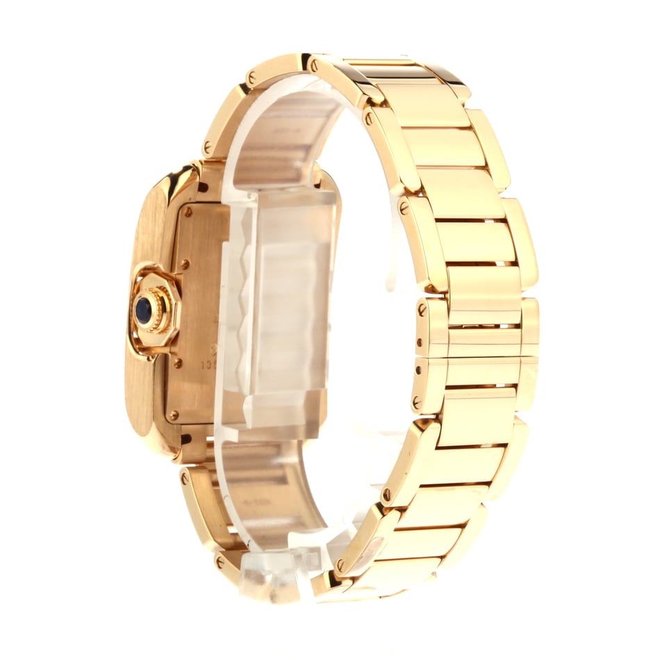 125141-1 Cartier Tank Anglaise W5310018 Yellow Gold