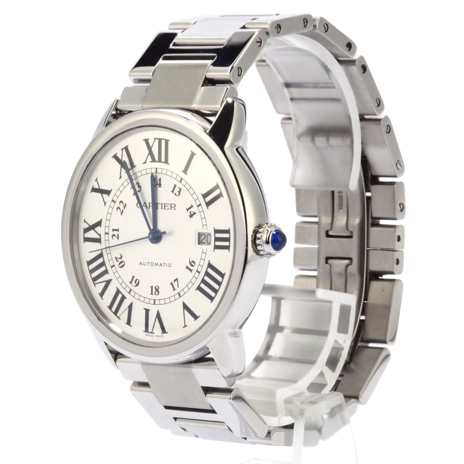 Cartier Ronde Solo De Cartier W6701011 Steel Men's Watch