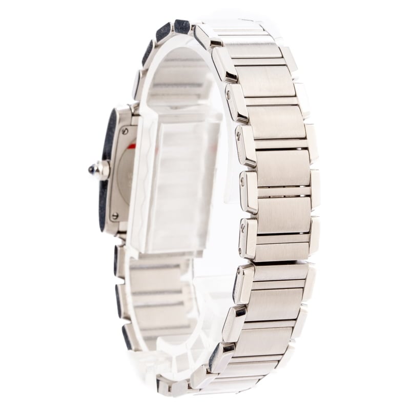 Ladies Cartier Tank Francaise Diamond Dial