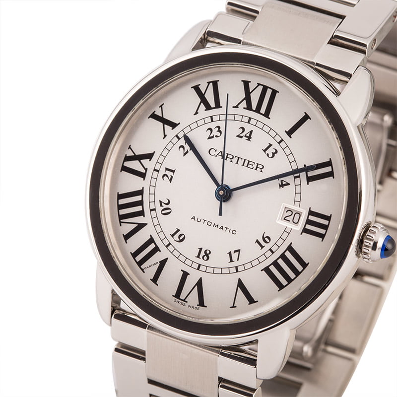 Cartier Ronde Solo De Cartier W6701011 Steel Men's Watch