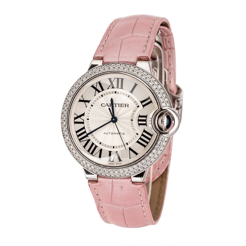 Cartier Silver Opaline 18k White Gold