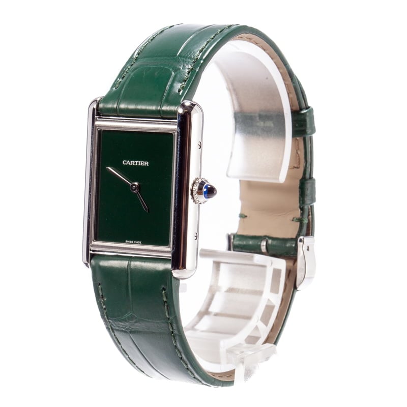 Cartier Tank Must Green Dial