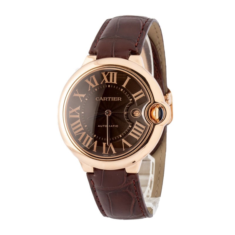 Ballon Bleu De Cartier W6920037 18k Rose Gold