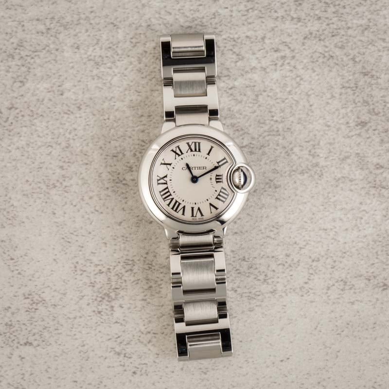 Cartier Ballon Bleu Stainless Steel 28MM