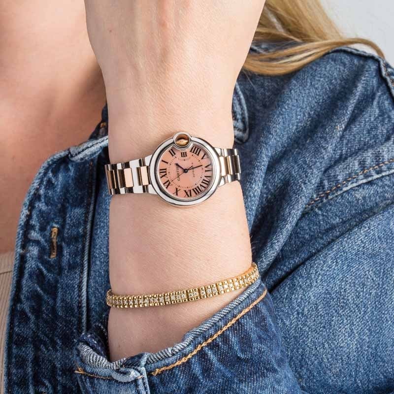 Cartier Ballon Bleu Ref W6920098 Mother of Pearl Dial