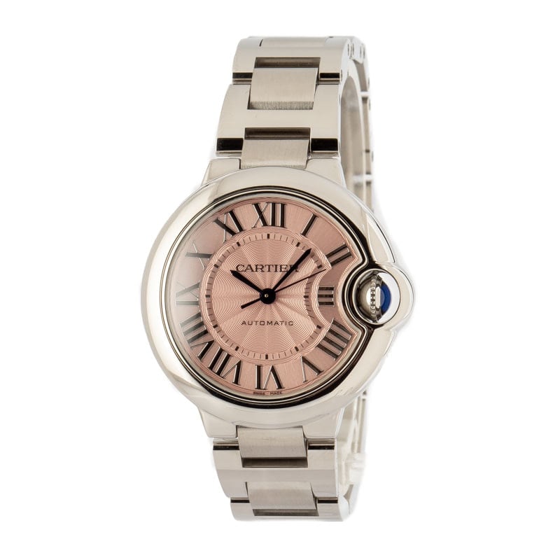 Pre-Owned Cartier Ballon Bleu de Cartier Stainless Steel