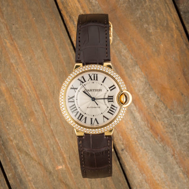 Cartier Ballon Bleu De Cartier Steel & Yellow Gold