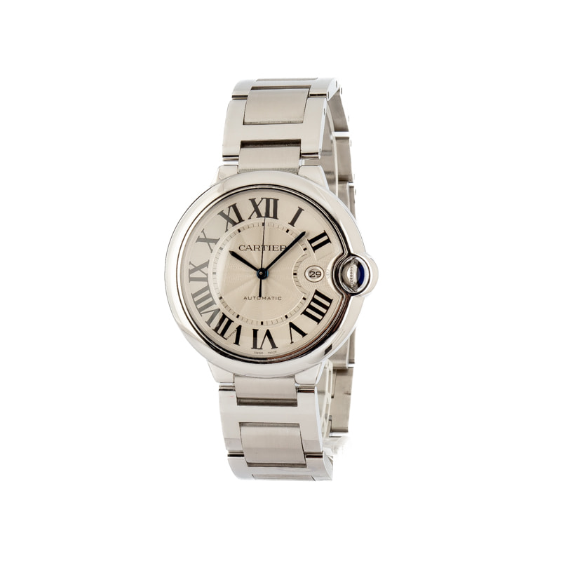 Pre-Owned Cartier Ballon Bleu de Cartier Stainless Steel