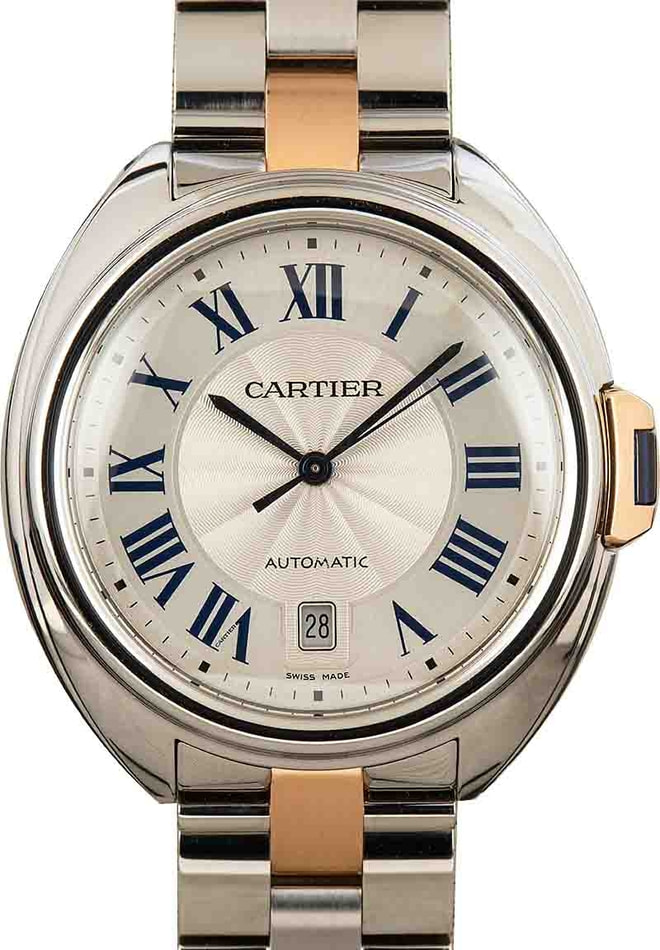Cartier Cle De Cartier Stainless Steel & 18k Rose Gold