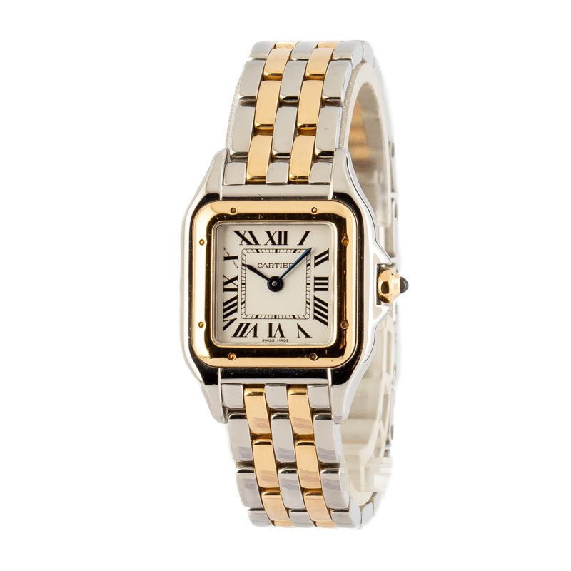 Panthere de Cartier 18k Yellow Gold & Steel