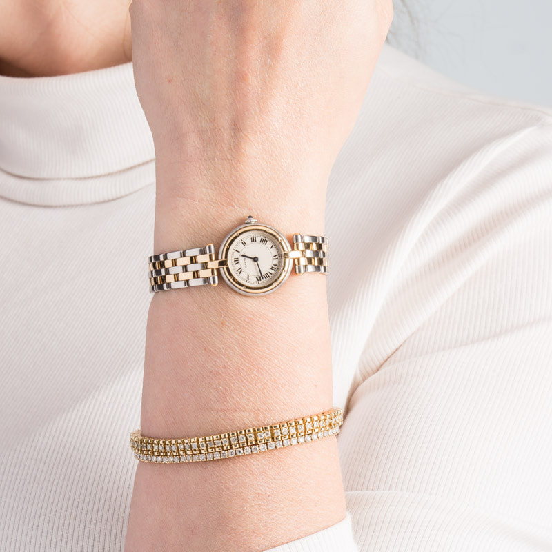 Cartier Panthere Yellow Gold & Steel