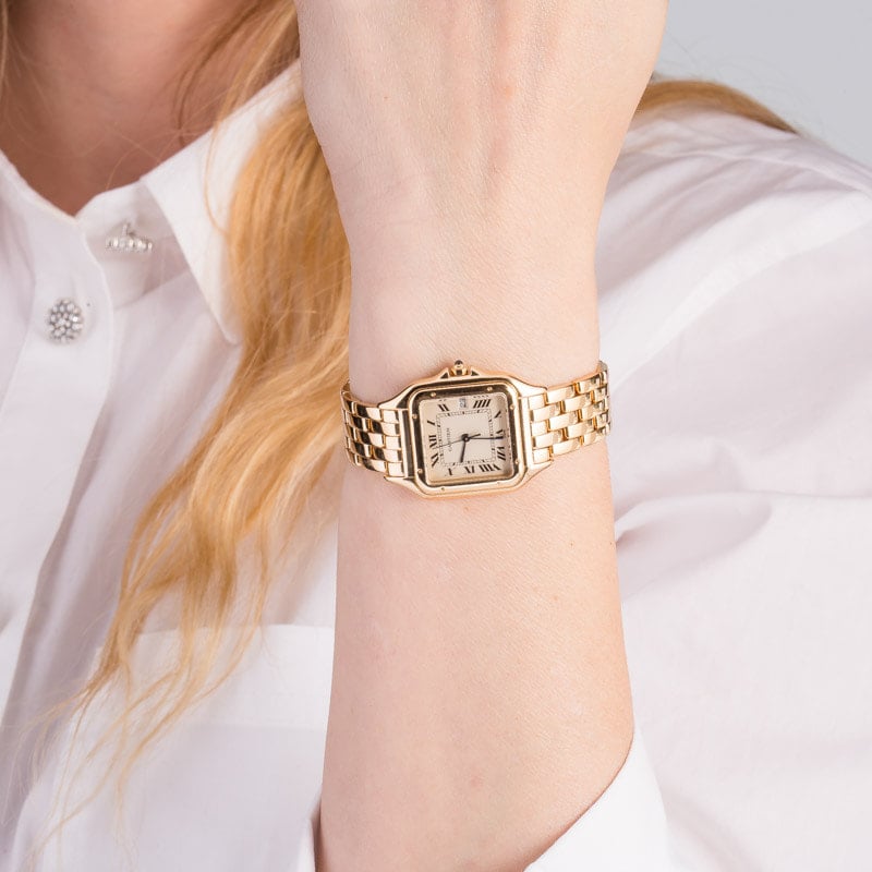 Ladies Cartier Panthere de Cartier 18k Yellow Gold