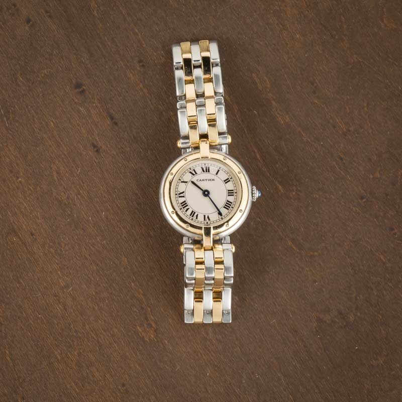 Cartier Panthere W25030B6 Steel & Yellow Gold