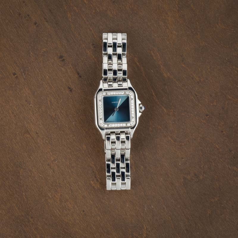 Panthere de Cartier W4PN0013 Blue Dial