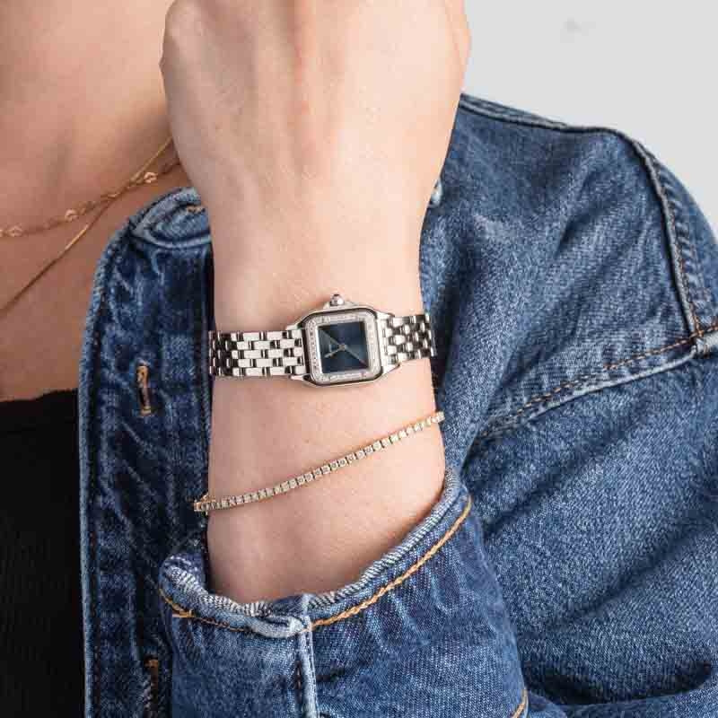 Panthere de Cartier W4PN0013 Blue Dial