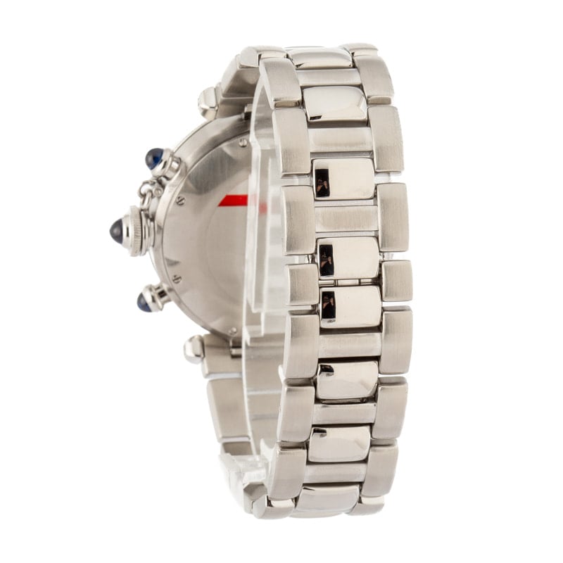 Cartier Pasha Ref W3101855 Stainless Steel