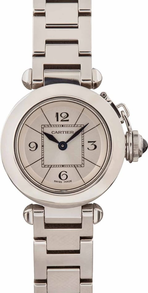 Image of Ladies Cartier Pasha Stainless Steel