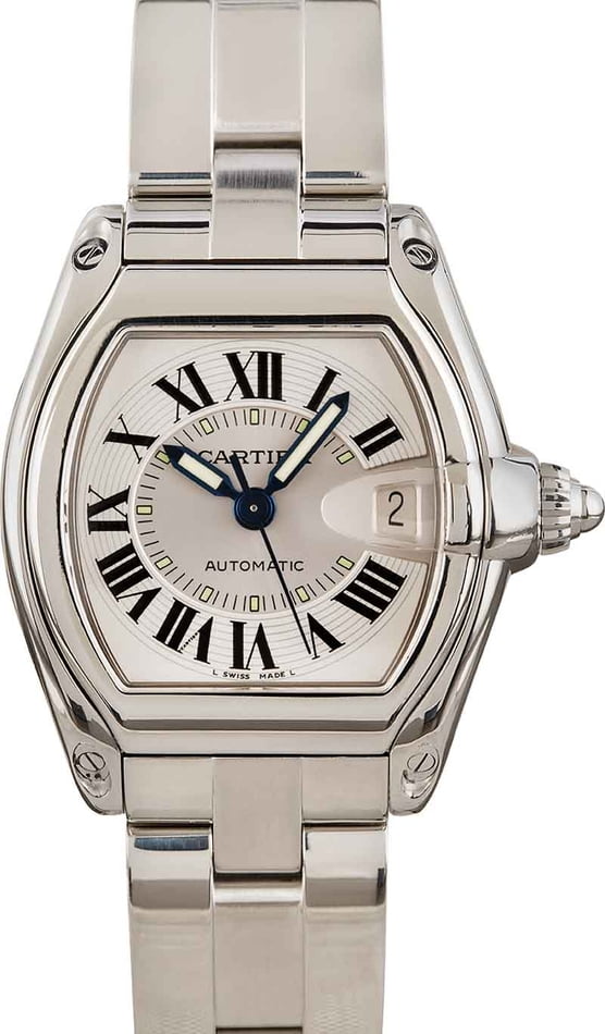 Mens Cartier Roadster Stainless Steel