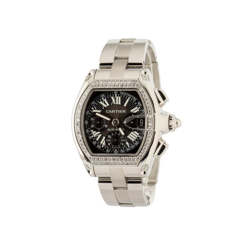 Cartier Roadster W62007X6 XL Stainless Steel