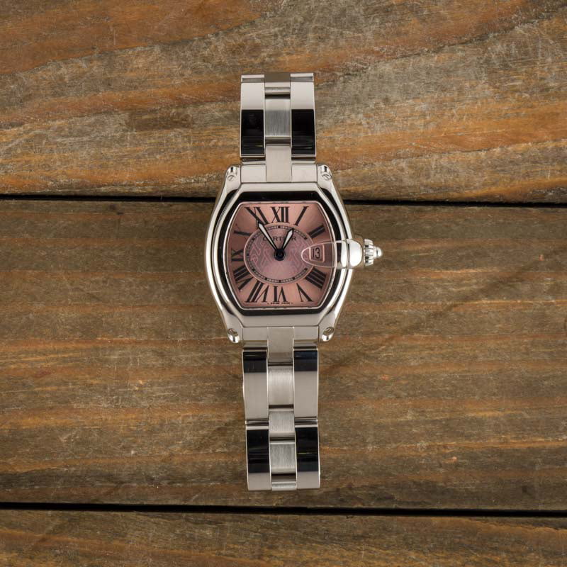 Ladies Cartier Roadster Pink Limited Edition