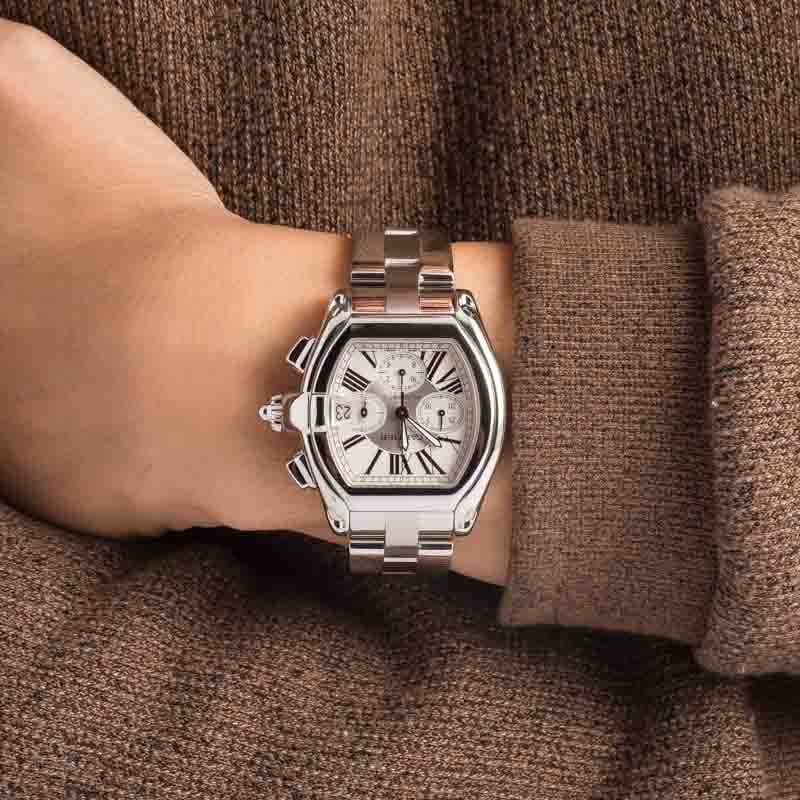 Cartier Roadster W62019X6 XL Stainless Steel