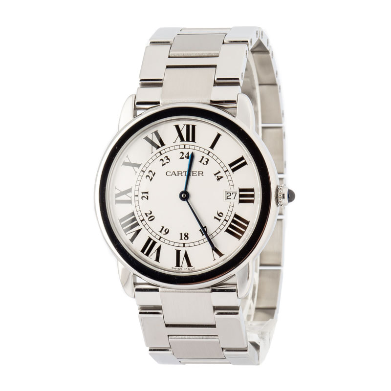 Cartier Ronde Solo De Cartier W6701005 Stainless Steel