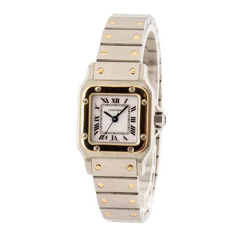 Cartier Santos de Cartier Steel & Gold