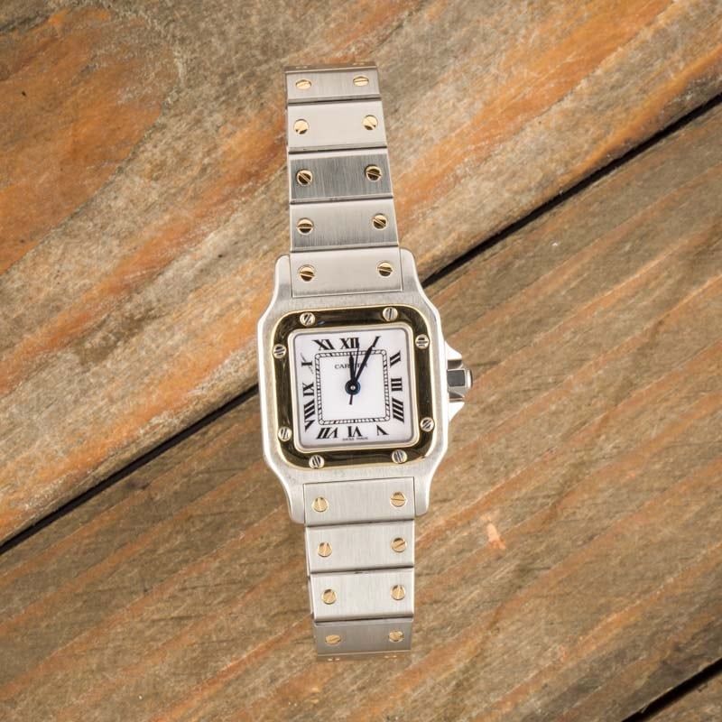 Cartier Santos de Cartier Steel & Gold