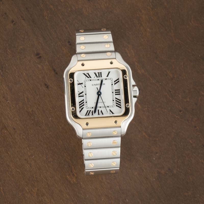 Cartier Santos de Cartier W2SA0007 Steel & Gold