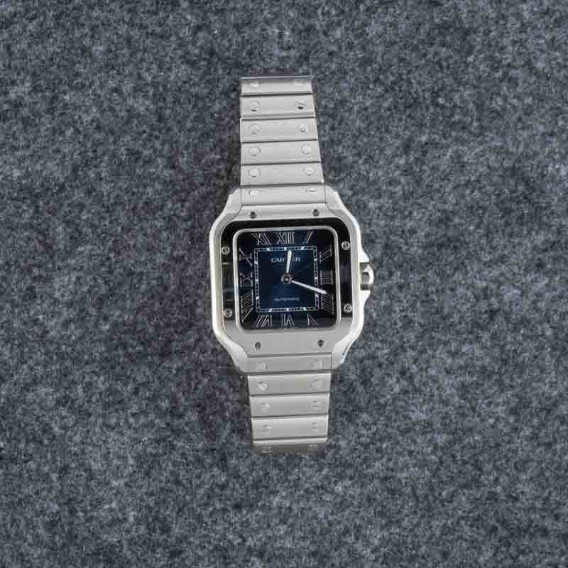Santos de Cartier WSSA0063 Blue Medium Model