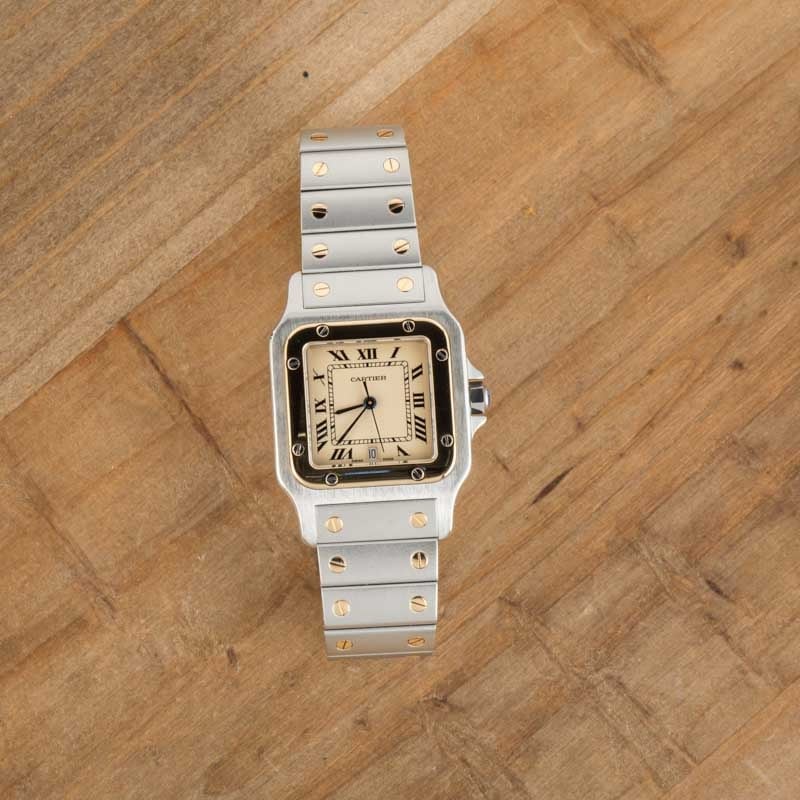 Cartier Santos Galbee W20011C4 Two Tone