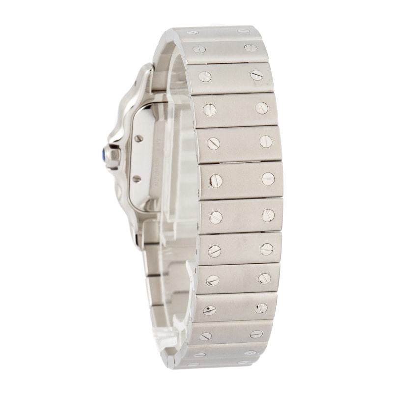 Cartier Santos Galbee W20040D6 Silver Dial