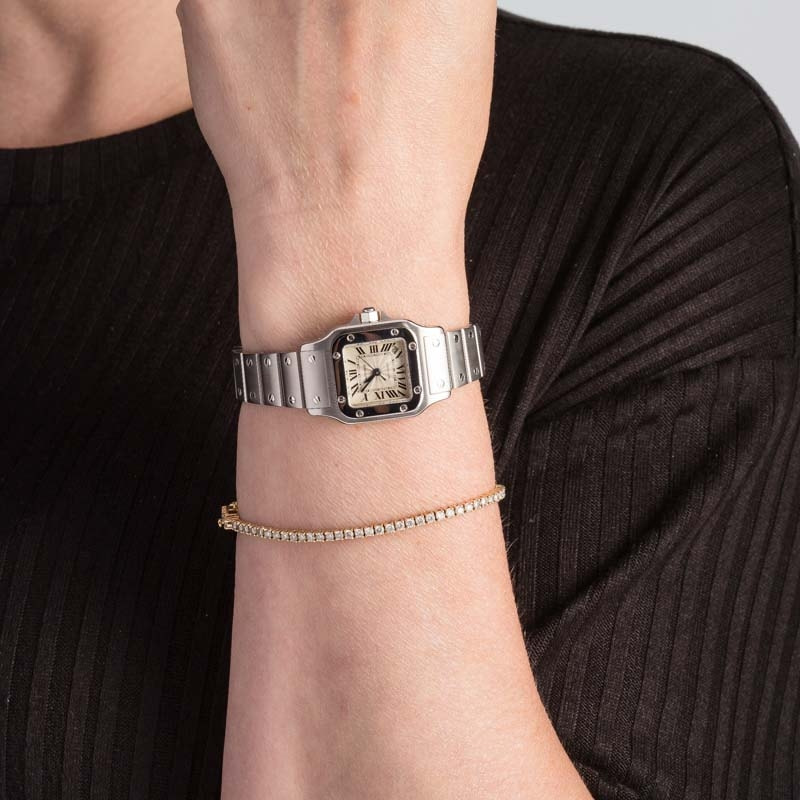 Cartier Santos Galbee W20054D6 Stainless Steel