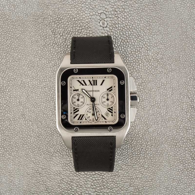 Cartier Santos 100 Stainless Steel