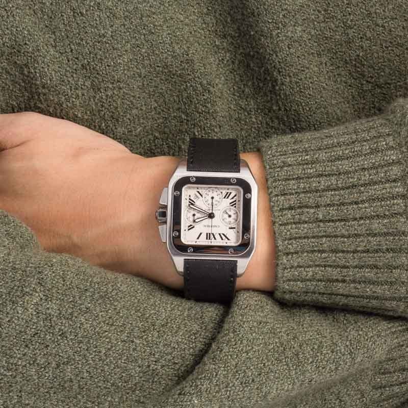 Cartier Santos 100 Stainless Steel