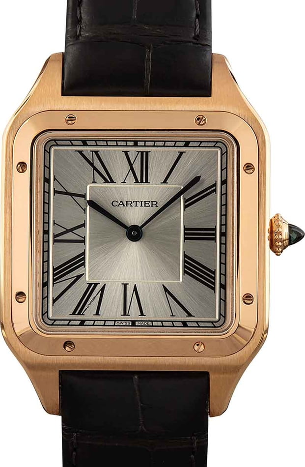 Cartier Santos Dumont 18k Rose Gold