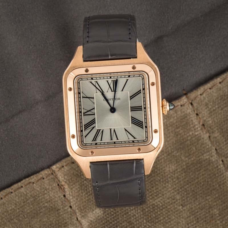 Cartier Santos Dumont Rose Gold