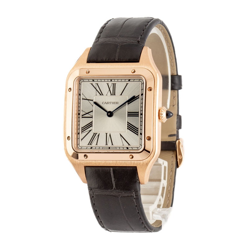 Cartier Santos Dumont 18k Rose Gold