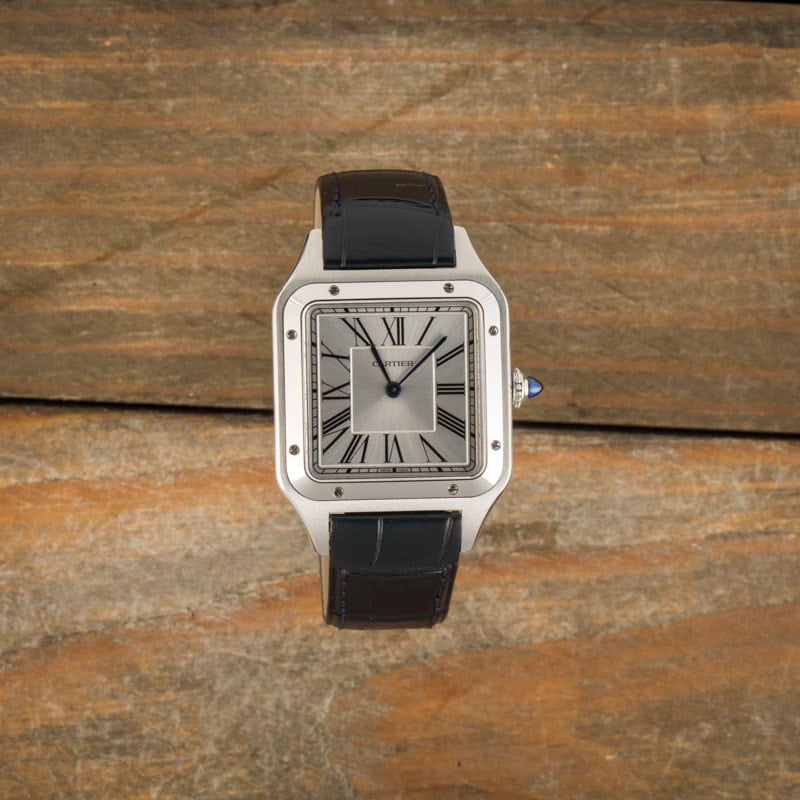 Cartier Santos Dumont Large Stainless Steel