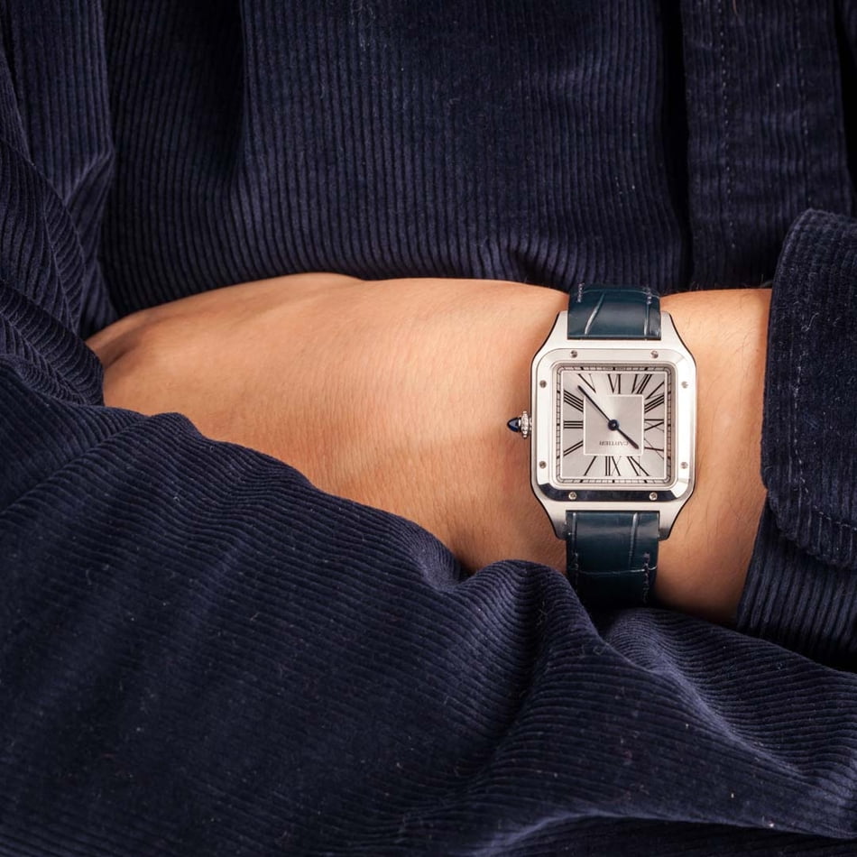 Cartier Santos Dumont Stainless Steel