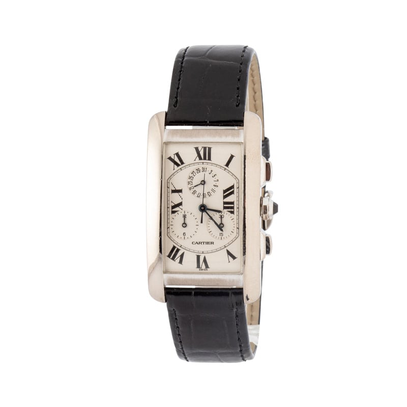 Cartier Tank Americaine W2603356 Stainless Steel