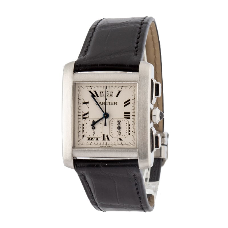 Cartier Tank Francaise W5101455 Stainless Steel