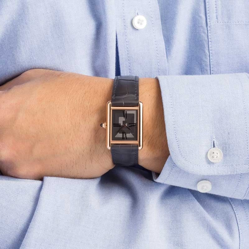 Cartier Tank Louis Ref WGTA0092 18k Rose Gold Large Model
