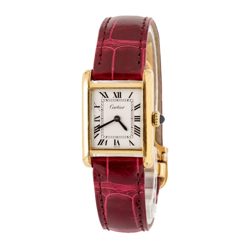 Used Cartier Tank Louis Yellow Gold