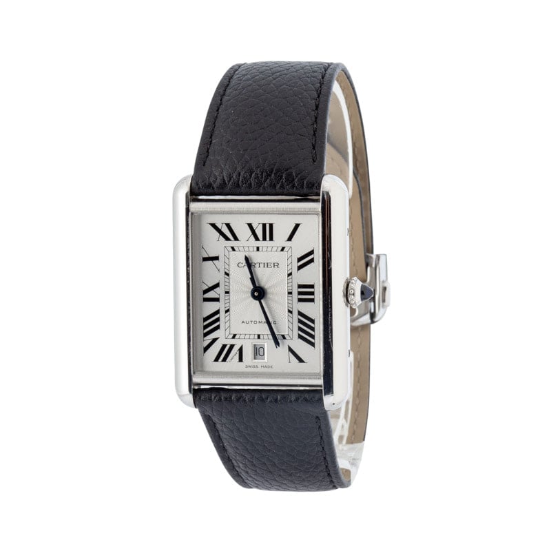 Used Cartier Tank Must WSTA0040 Extra Large Stainless Steel