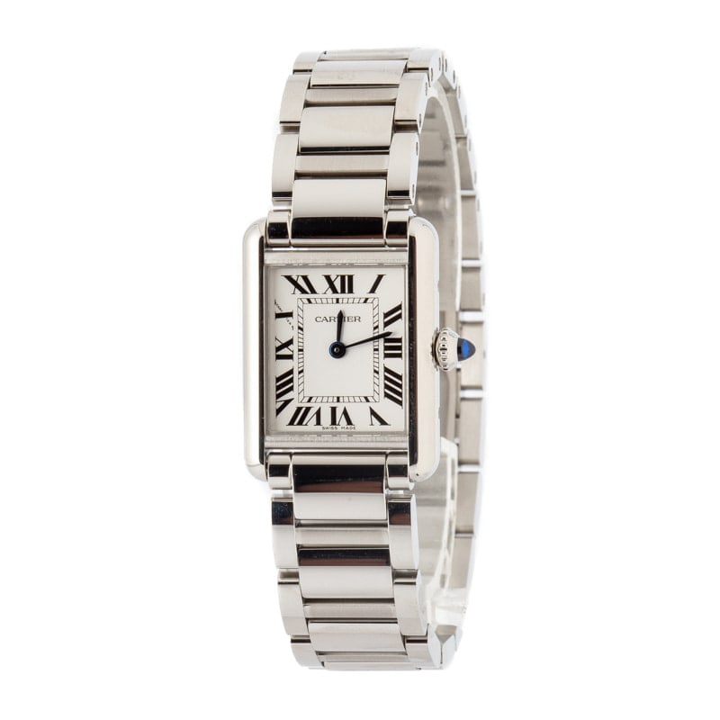 Tank Must de Cartier Stainless Steel WSTA0107 Small Model