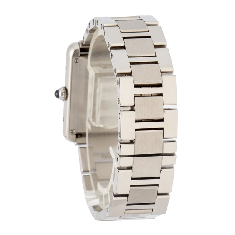 Cartier Tank Solo Stainless Steel W5200013 Small Model