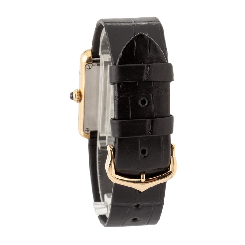 Cartier Tank Solo Ref W1018755 Small Yellow Gold