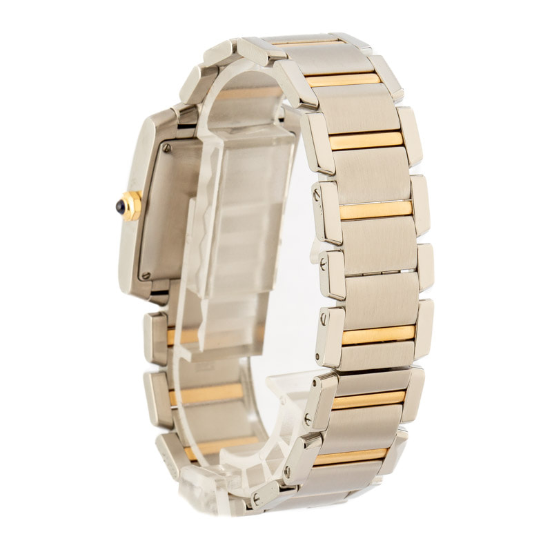 Pre-Owned Cartier Tank Francaise Steel & Gold